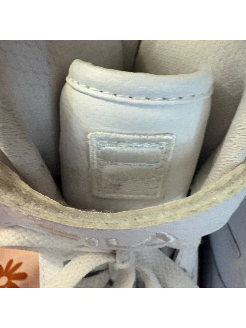 Fila White High-Top Lace-Up Sneakers with Ankle Strap